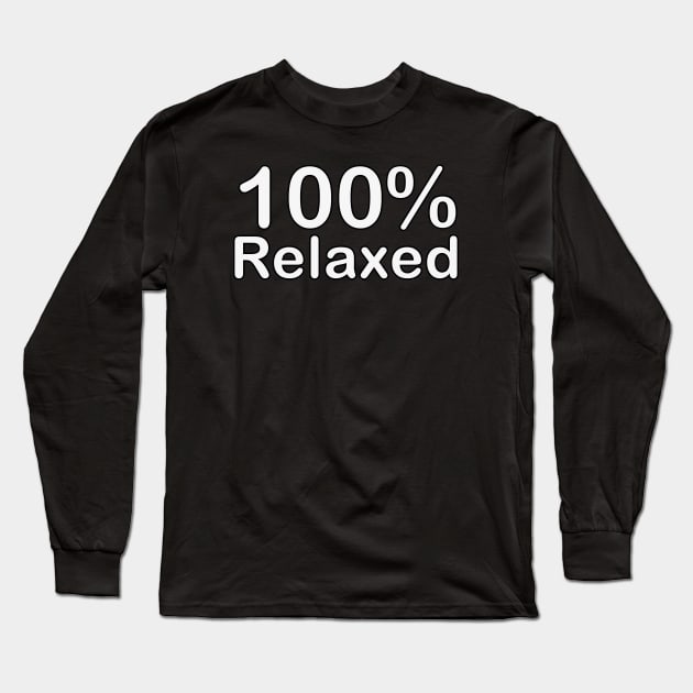 Relaxed, father of the groom gifts for wedding. Long Sleeve T-Shirt by BlackCricketdesign